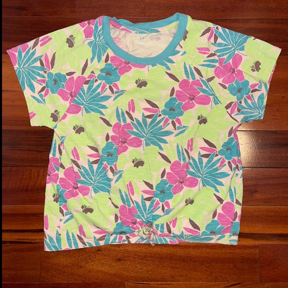 GAP Girls Hawaiian Like Top